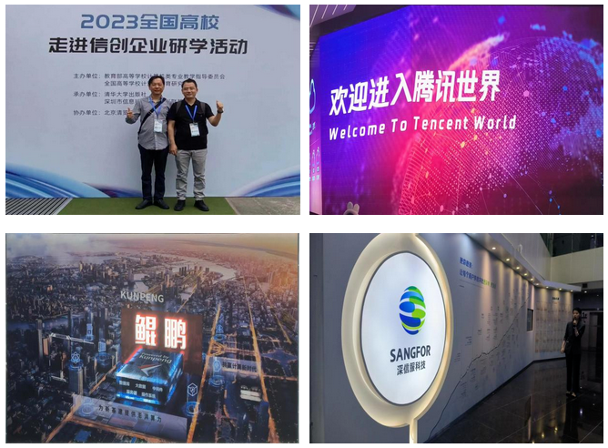 产教融合|创新驱动，强化信创人才培养—学院教师代表参加“全国高校走进信创企业研学活动”